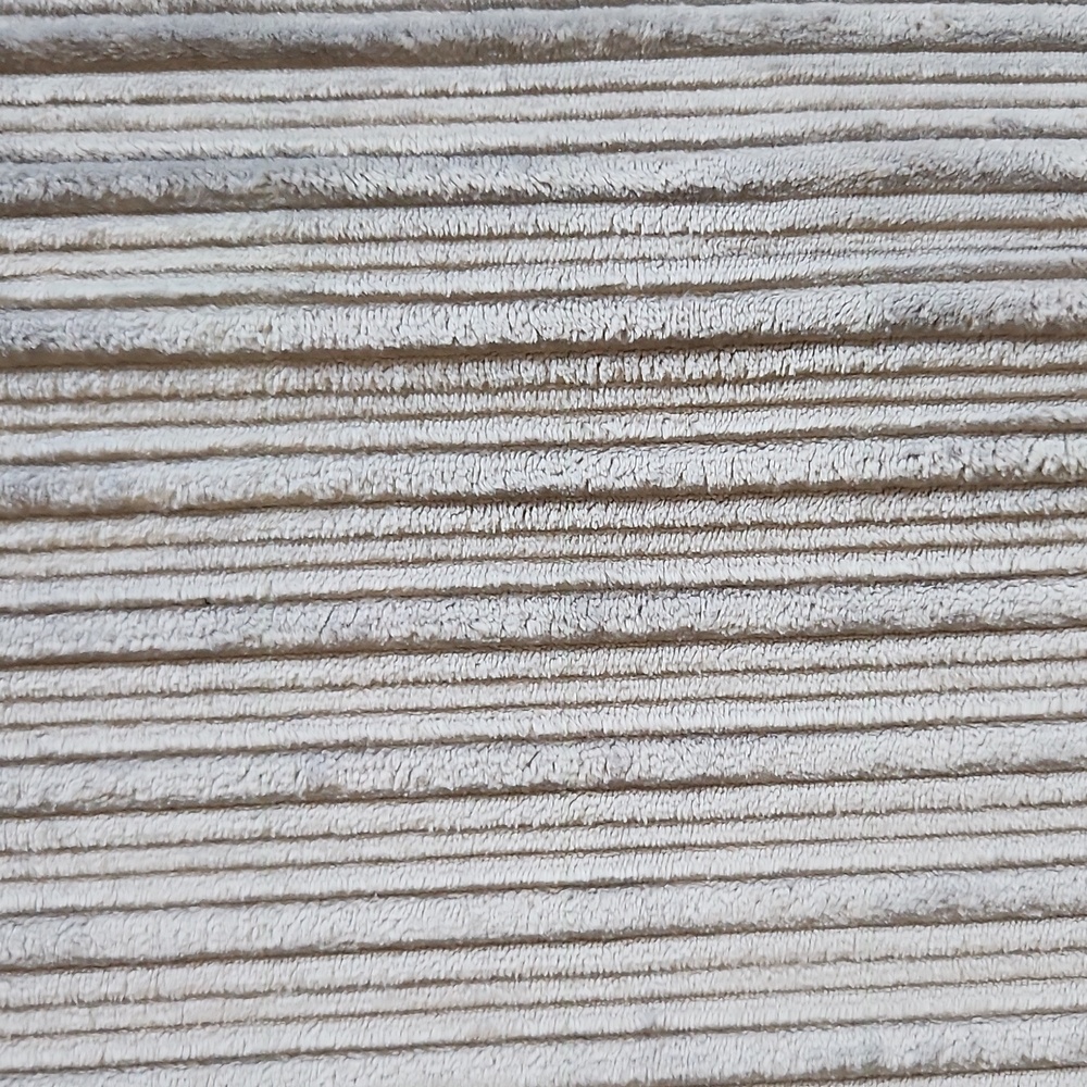 Striped Pattern Grey Soft Bathroom Rug - Picture 2 of 6